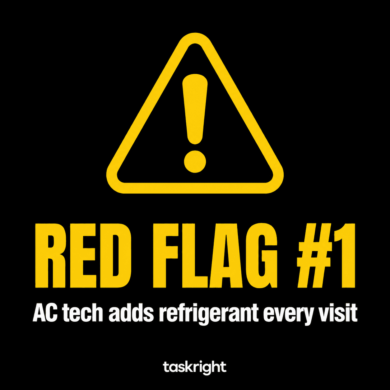 Red Flag When Your AC Technician Adds Refrigerant Every Visit