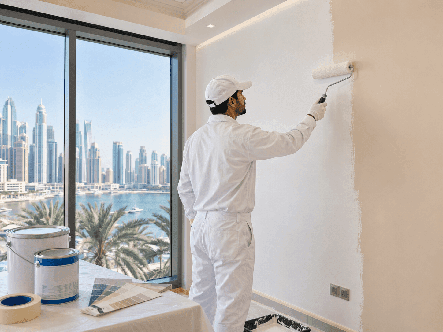 Painting Cost in Dubai 2026 - Apartment Villa Price Guide