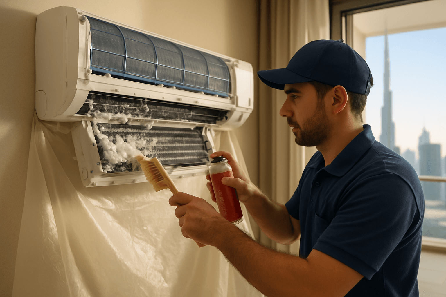 AC Cleaning in Dubai: Coil, Split-Unit & Filter Cleaning Guide