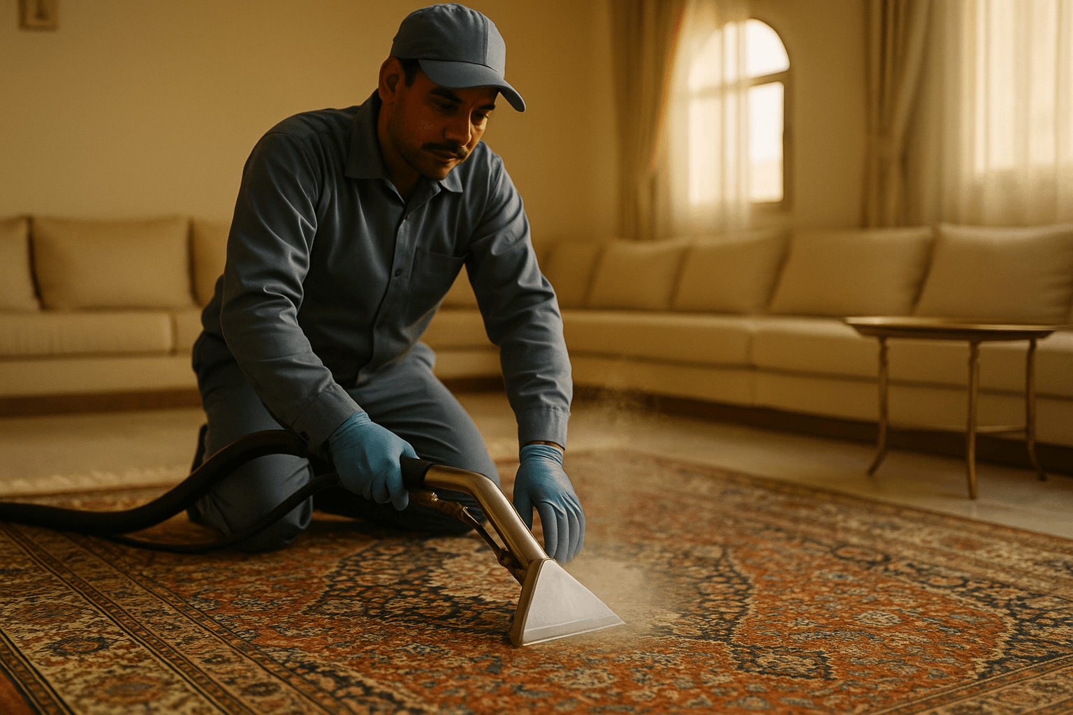 Carpet Cleaning Cost in Sharjah: Per m² and Per Rug