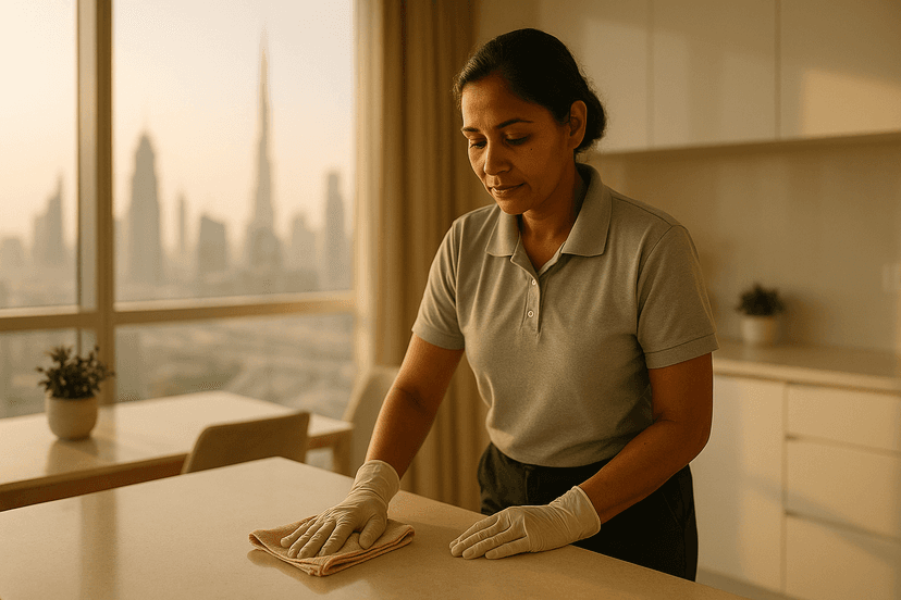 Maid Service Rates in Dubai: What an Hourly Cleaner Actually Costs