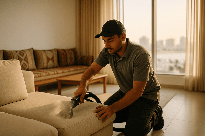 Sofa Cleaning Cost in Ajman: Per Seat, Hour or Piece