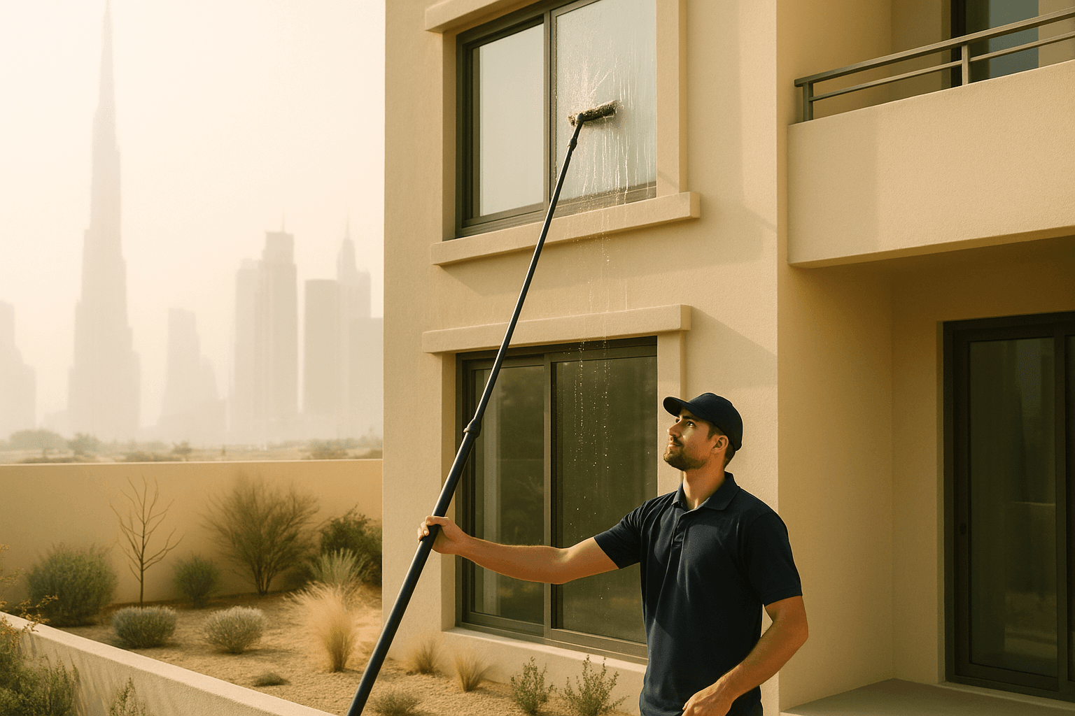 Window Cleaning Cost in Dubai: Inside, Outside, High-Rise